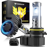 Fit For Toyota/Nissan/Honda M9F 9006/HB4 70W 6500K White 20000LM IP68 LED Headlight Bulbs 2 Pcs | Hawkglow Perfect Fit Design